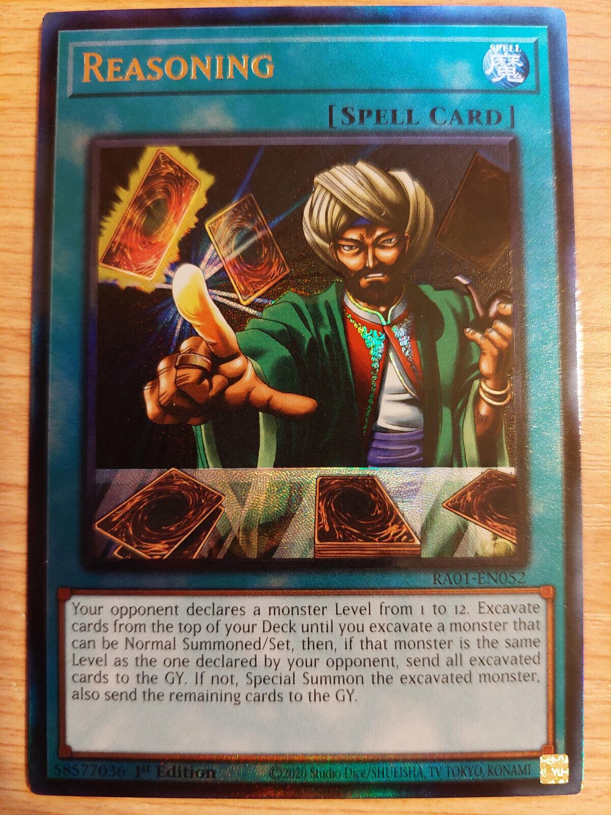 Reasoning [Ultimate Rare] RA01-EN052