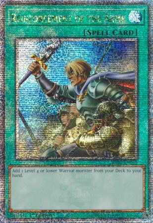 Reinforcement of the Army [Quarter Century Secret Rare] RA01-EN051