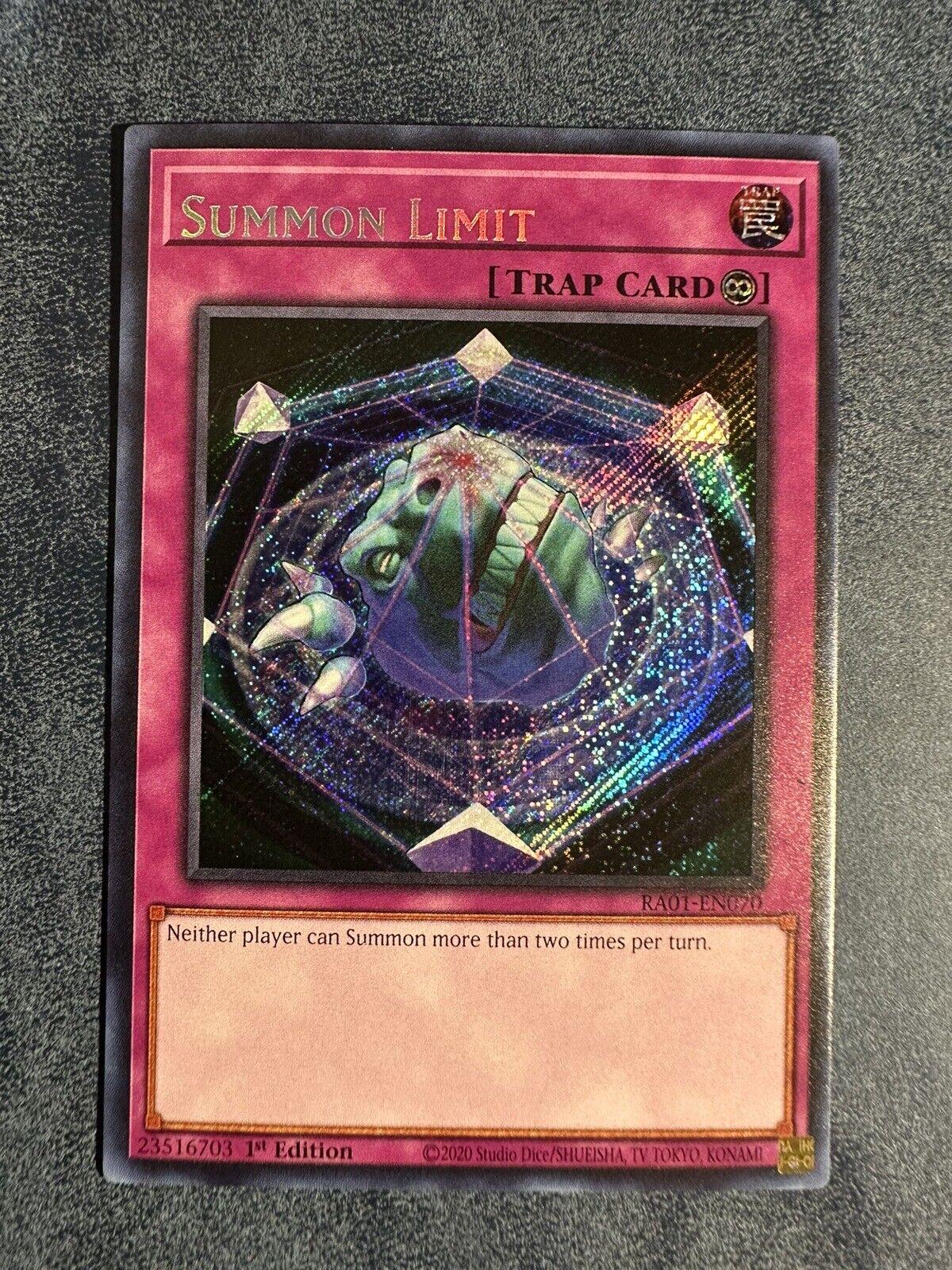 Summon Limit [Misprint] RA01-EN070