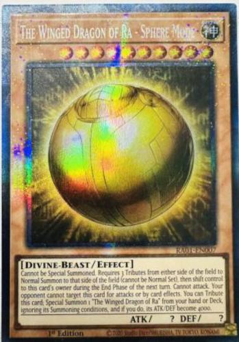 The Winged Dragon of Ra - Sphere Mode [Collector's Rare] RA01-EN007