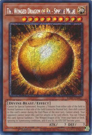 The Winged Dragon of Ra - Sphere Mode [Platinum Secret Rare] RA01-EN007