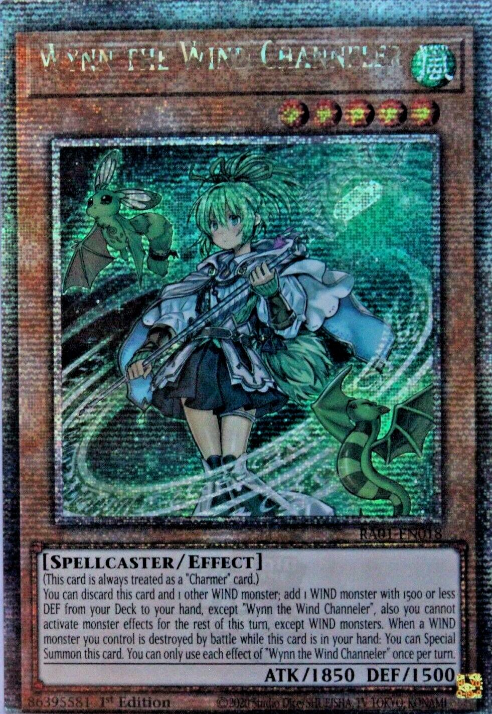 Wynn the Wind Channeler [Misprint] RA01-EN018