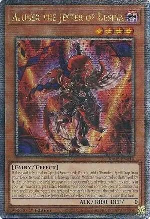 Aluber the Jester of Despia [Quarter Century Secret Rare] RA02-EN016