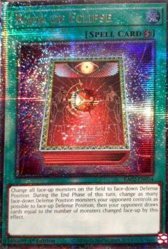 Book of Eclipse [Quarter Century Secret Rare] RA02-EN054
