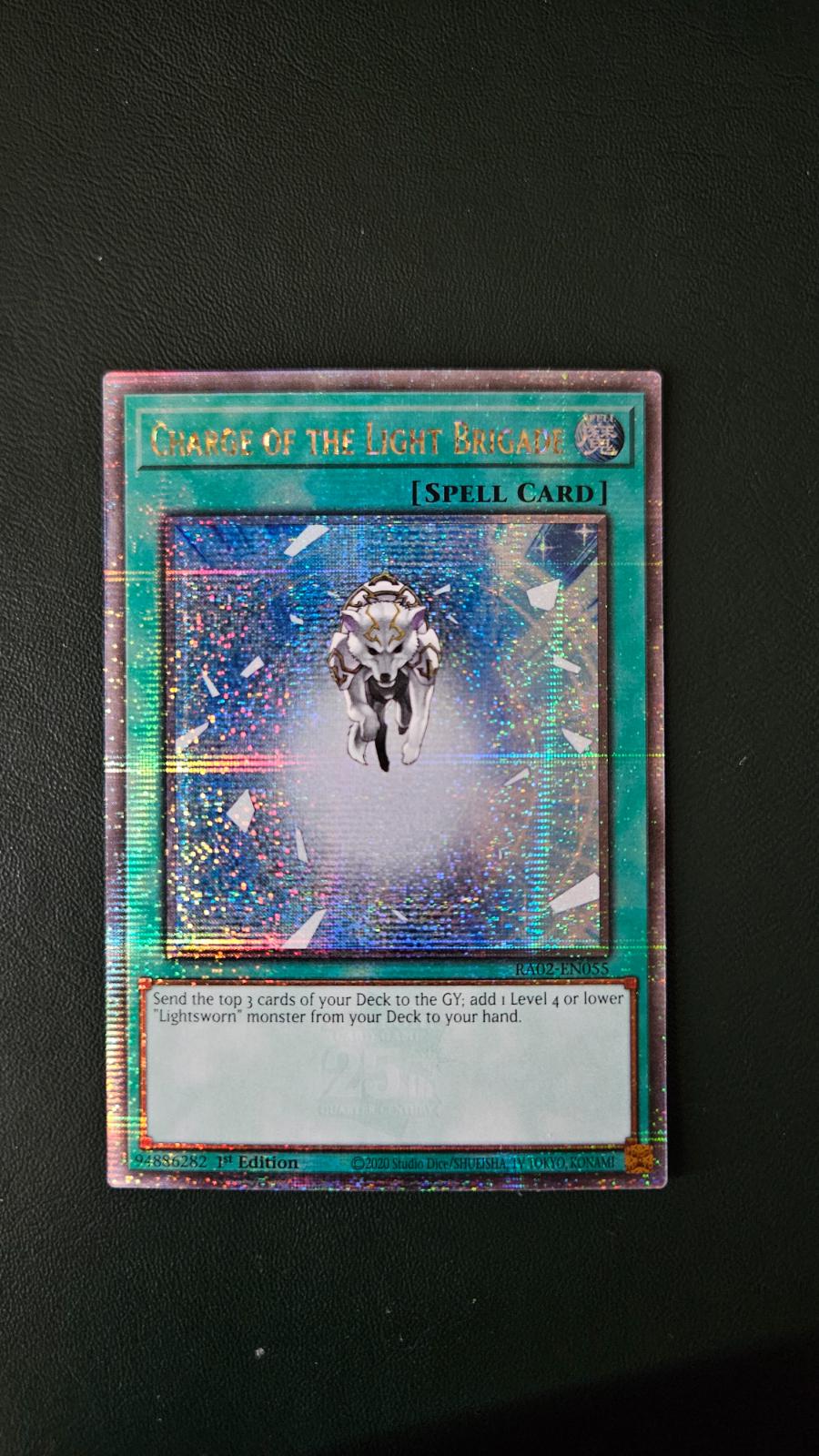 Charge of the Light Brigade [Quarter Century Secret Rare] RA02-EN055