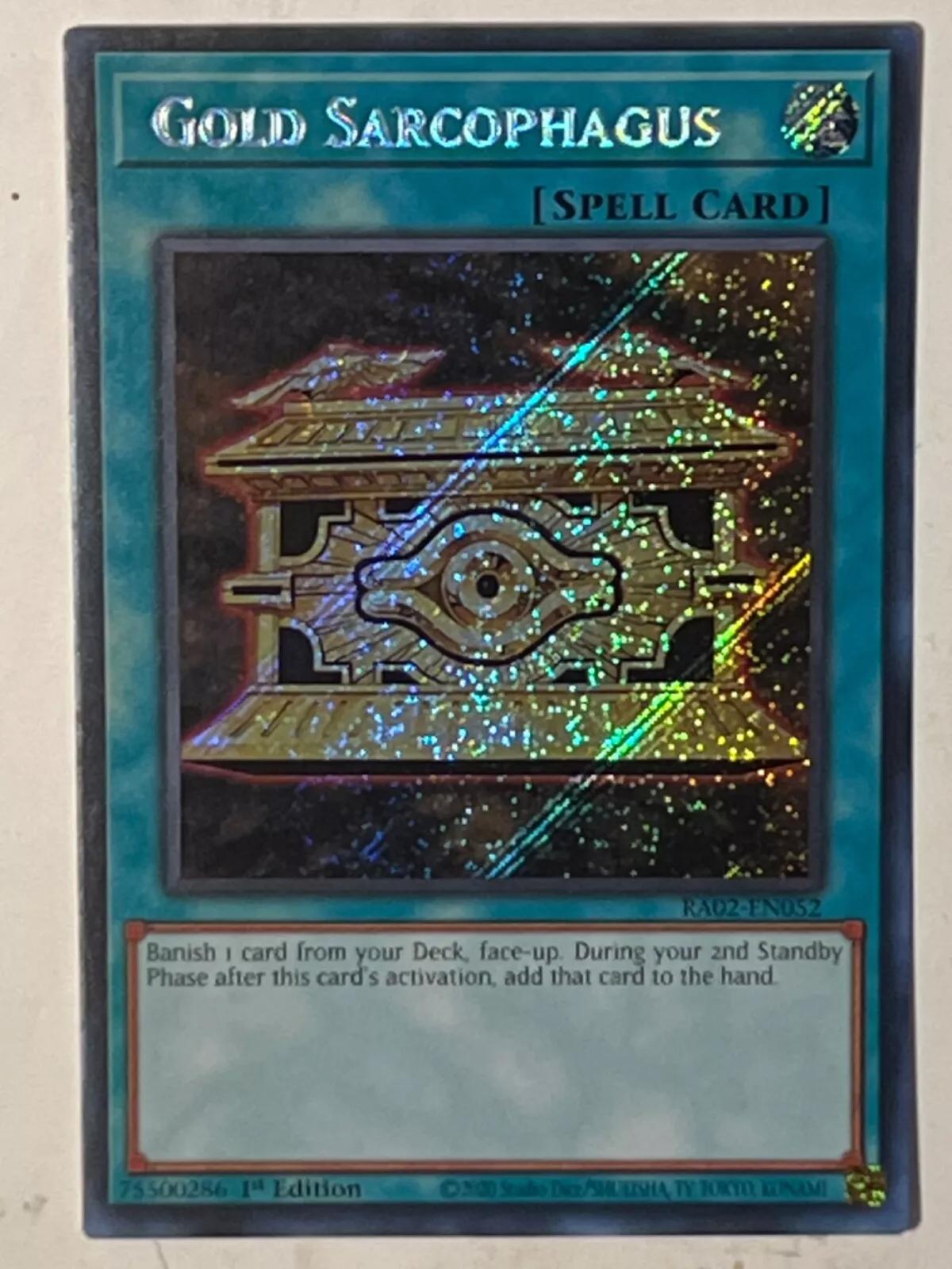 Gold Sarcophagus [Misprint] RA02-EN052
