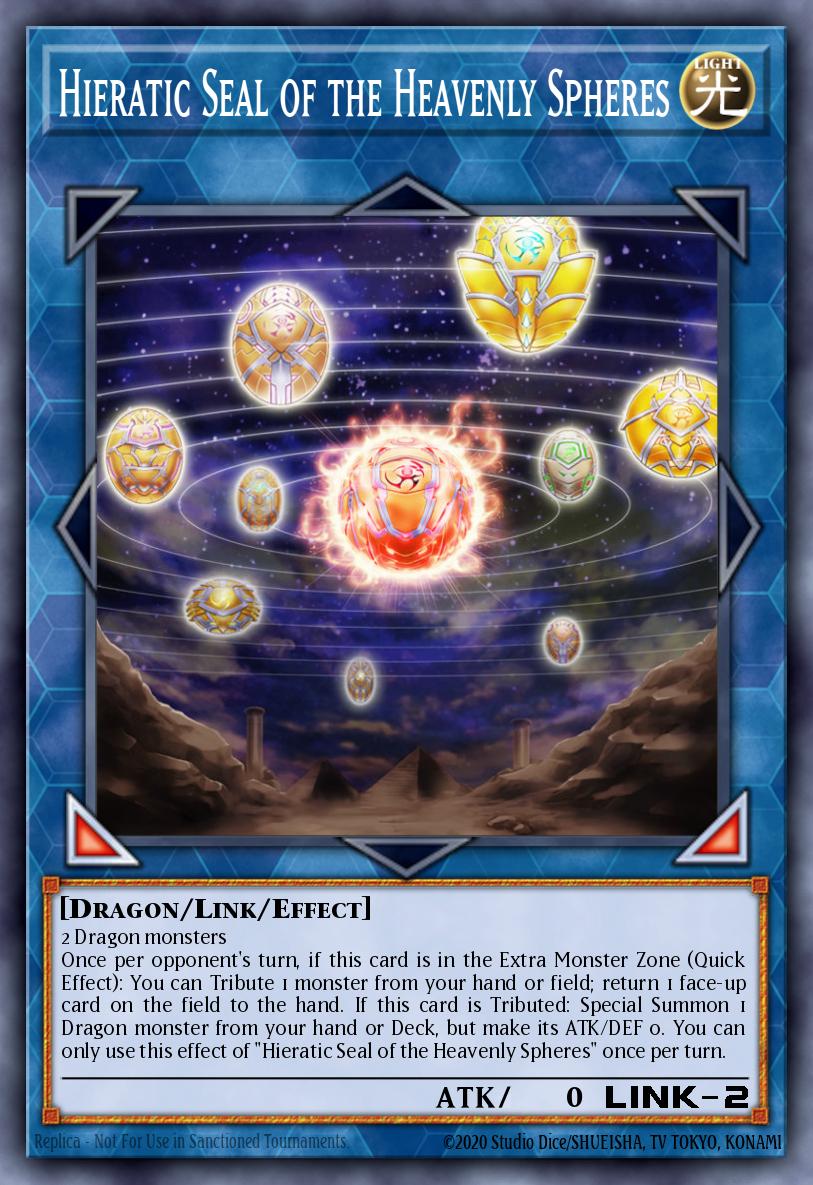Hieratic Seal of the Heavenly Spheres [Quarter Century Secret Rare] RA02-EN039