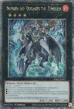 Number 60: Dugares the Timeless [Quarter Century Secret Rare] RA02-EN037