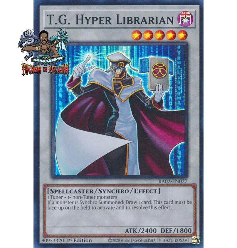 T.G. Hyper Librarian [Quarter Century Secret Rare] RA02-EN027