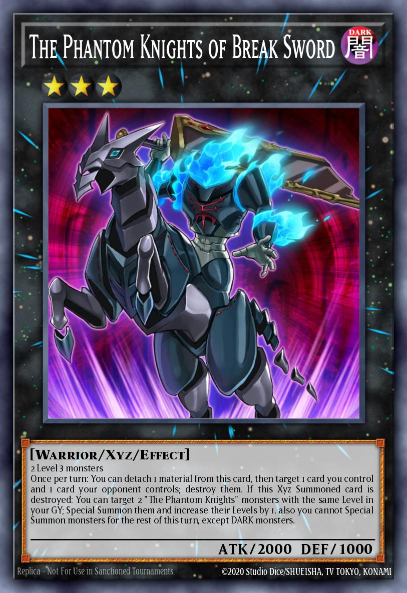 The Phantom Knights of Break Sword [Quarter Century Secret Rare] RA02-EN035