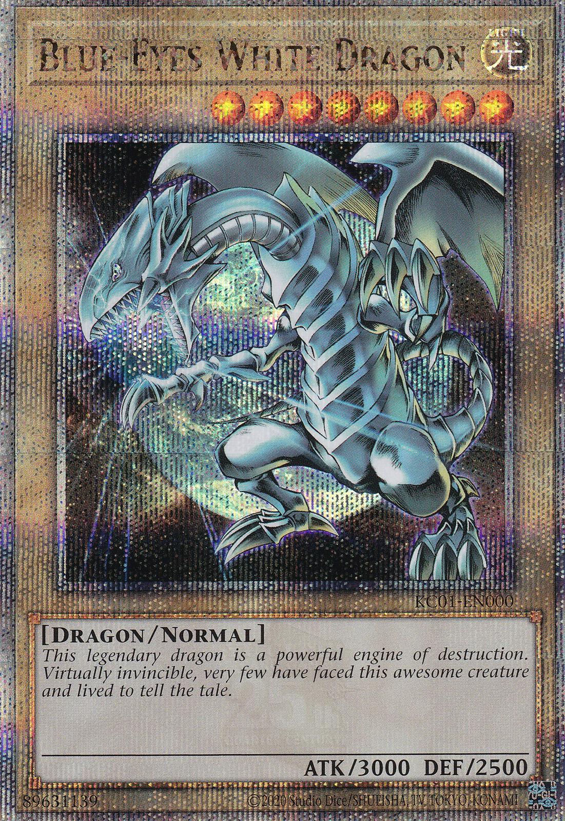 Blue-Eyes White Dragon KC01-EN000