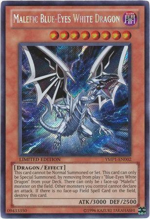 Malefic Blue-Eyes White Dragon YMP1-EN002