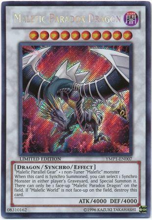 Malefic Paradox Dragon YMP1-EN007