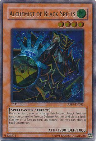 Alchemist of Black Spells [Ultimate Rare 1st Edition] ABPF-EN082