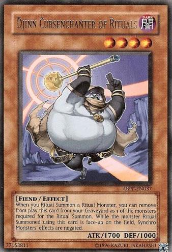 Djinn Cursenchanter of Rituals ABPF-EN037
