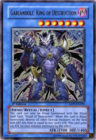 Garlandolf, King of Destruction [1st Edition] ABPF-EN039