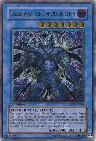 Garlandolf, King of Destruction [Ultimate Rare 1st Edition] ABPF-EN039