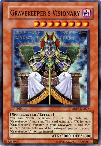 Gravekeeper's Visionary [1st Edition] ABPF-EN027