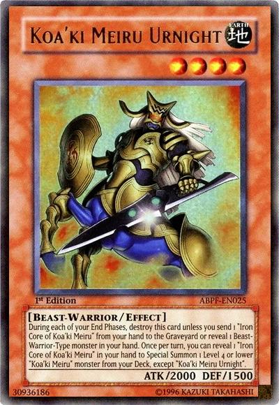 Koa'ki Meiru Urnight [1st Edition] ABPF-EN025