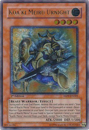 Koa'ki Meiru Urnight [Ultimate Rare 1st Edition] ABPF-EN025