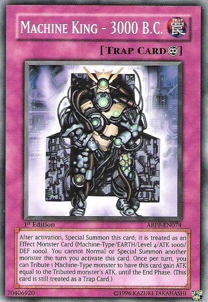 Machine King - 3000 B.C. [1st Edition] ABPF-EN074