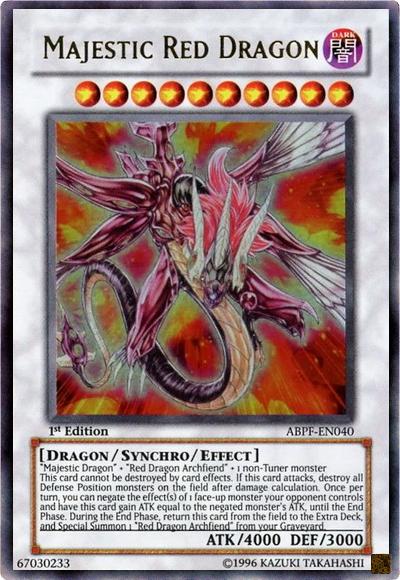 Majestic Red Dragon [1st Edition] ABPF-EN040