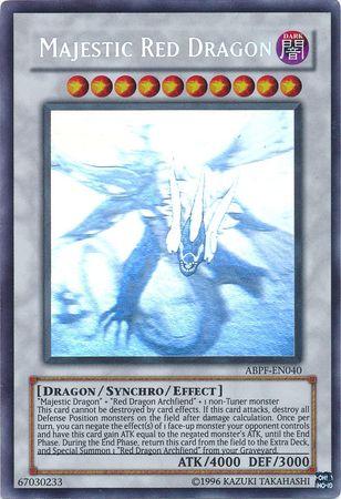 Majestic Red Dragon [Ghost Rare] ABPF-EN040