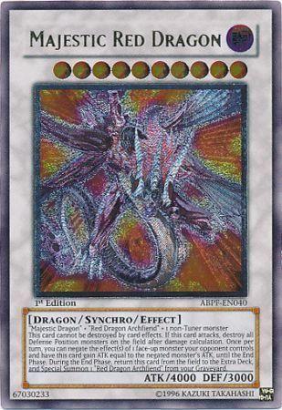 Majestic Red Dragon [Ultimate Rare 1st Edition] ABPF-EN040