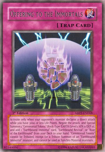 Offering to the Immortals [1st Edition] ABPF-EN068