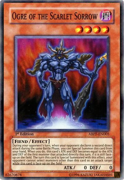 Ogre of the Scarlet Sorrow [1st Edition] ABPF-EN005