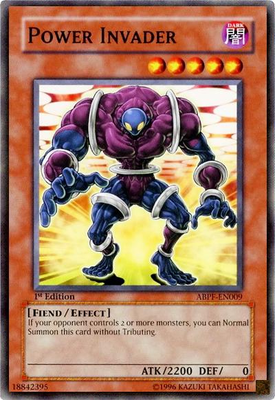 Power Invader [1st Edition] ABPF-EN009