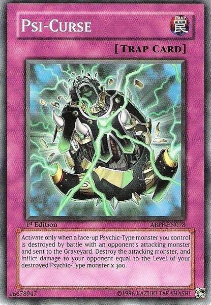 Psi-Curse [1st Edition] ABPF-EN078