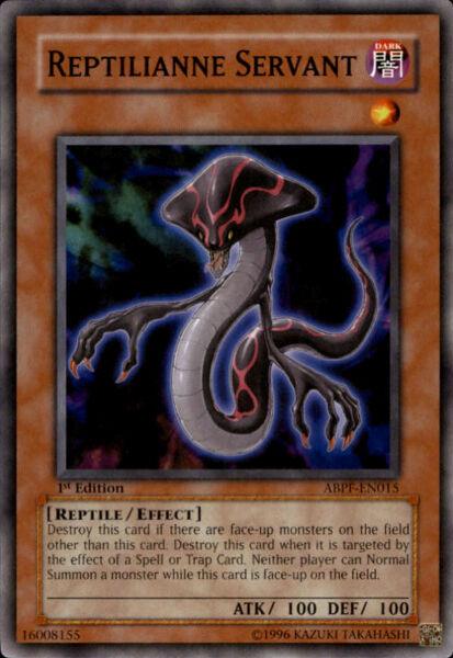 Reptilianne Servant [1st Edition] ABPF-EN015