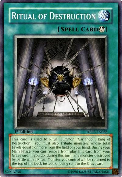 Ritual of Destruction [1st Edition] ABPF-EN058
