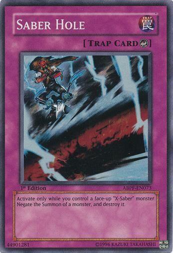 Saber Hole [1st Edition] ABPF-EN073