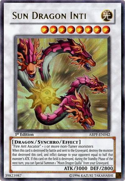 Sun Dragon Inti [1st Edition] ABPF-EN042