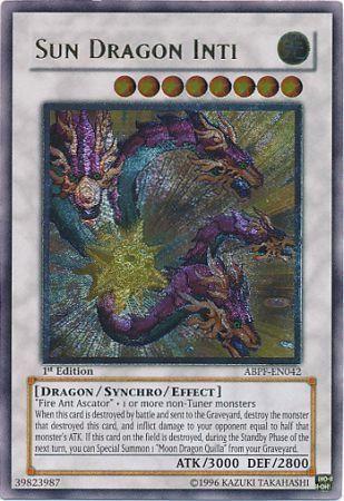 Sun Dragon Inti [Ultimate Rare 1st Edition] ABPF-EN042