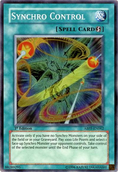 Synchro Control [1st Edition] ABPF-EN062