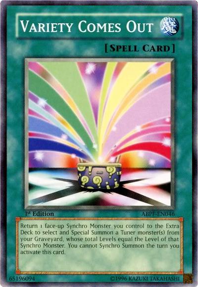 Variety Comes Out [1st Edition] ABPF-EN046