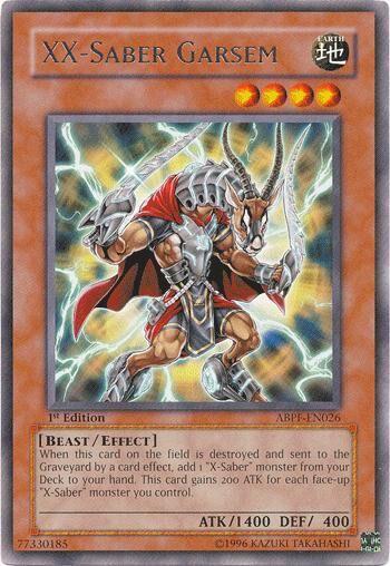 XX-Saber Garsem [1st Edition] ABPF-EN026