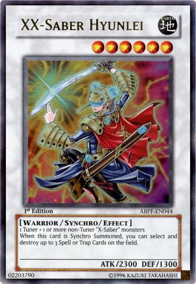 XX-Saber Hyunlei [1st Edition] ABPF-EN044