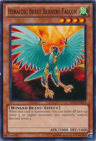 Heraldic Beast Berners Falcon ABYR-EN013