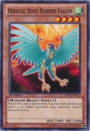 Heraldic Beast Berners Falcon [1st Edition] ABYR-EN013
