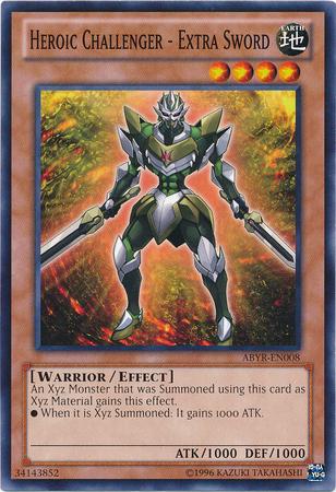 Heroic Challenger - Extra Sword ABYR-EN008