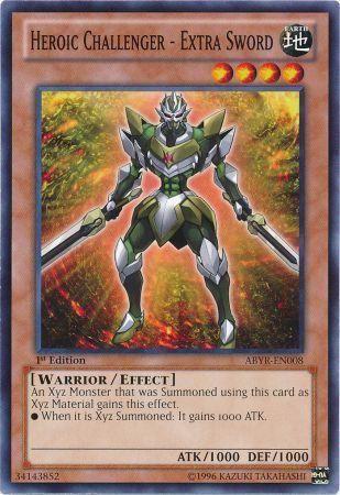 Heroic Challenger - Extra Sword [1st Edition] ABYR-EN008