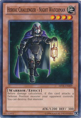 Heroic Challenger - Night Watchman ABYR-EN009