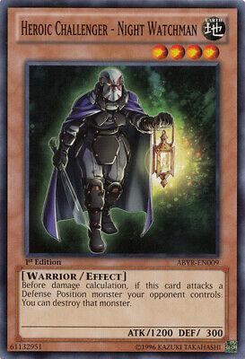 Heroic Challenger - Night Watchman [1st Edition] ABYR-EN009