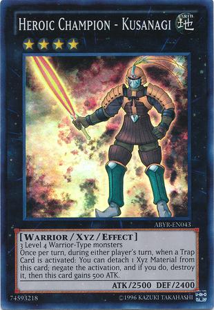 Heroic Champion - Kusanagi ABYR-EN043