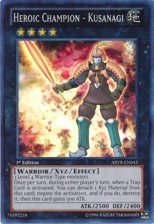 Heroic Champion - Kusanagi [1st Edition] ABYR-EN043