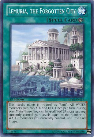 Lemuria, the Forgotten City [1st Edition] ABYR-EN057